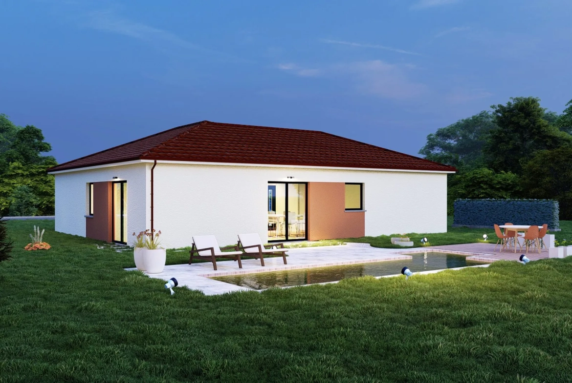 Maison neuve à construire sur mesure à Villiers-sur-Suize – Modèle MACLURA 