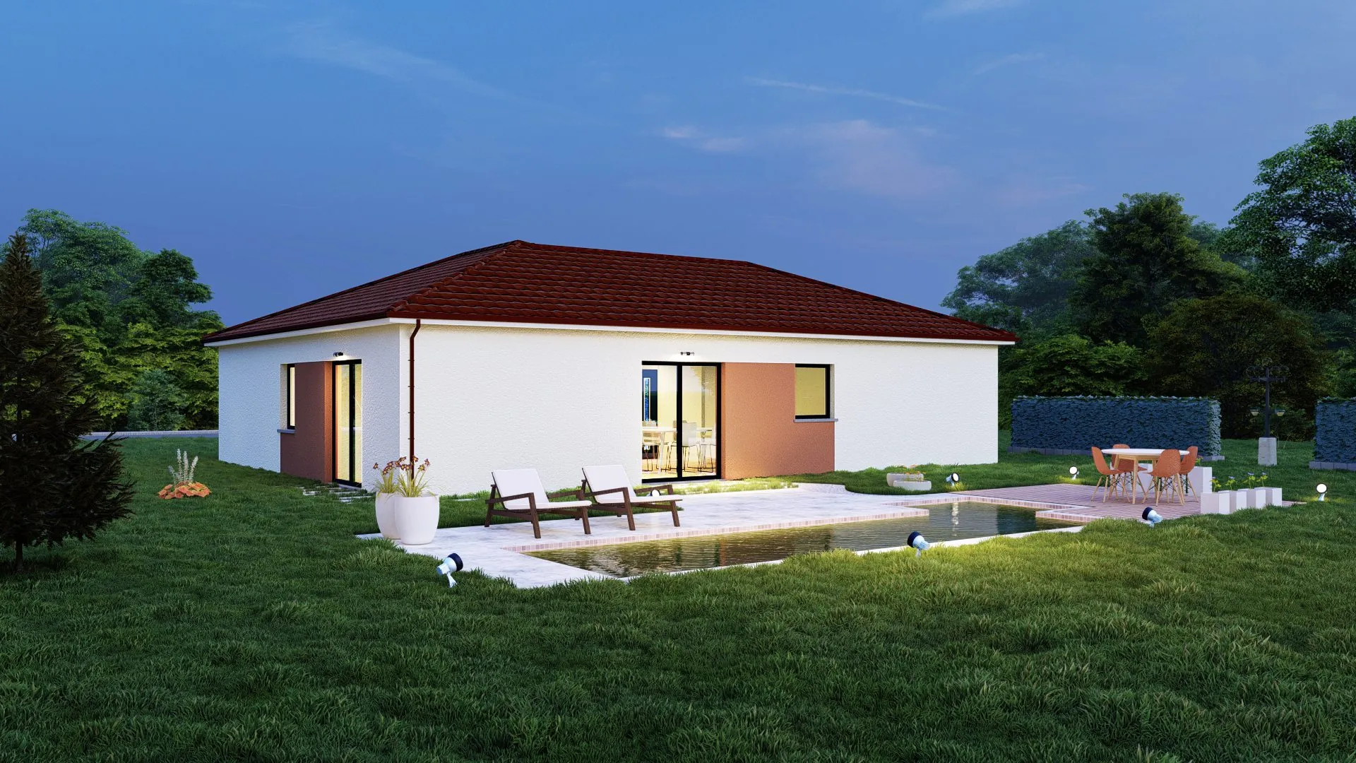 Maison neuve à construire sur mesure à Villiers-sur-Suize – Modèle MACLURA 