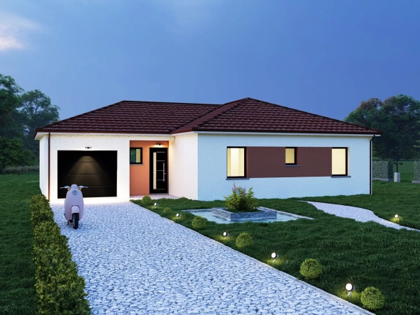 Maison neuve à construire sur mesure à Villiers-sur-Suize – Modèle MACLURA