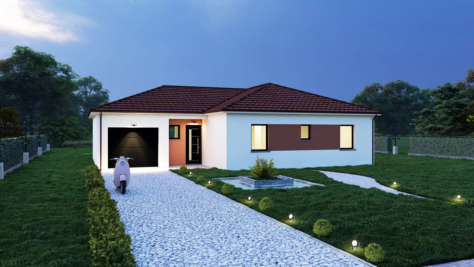Maison neuve à construire sur mesure à Villiers-sur-Suize – Modèle MACLURA 