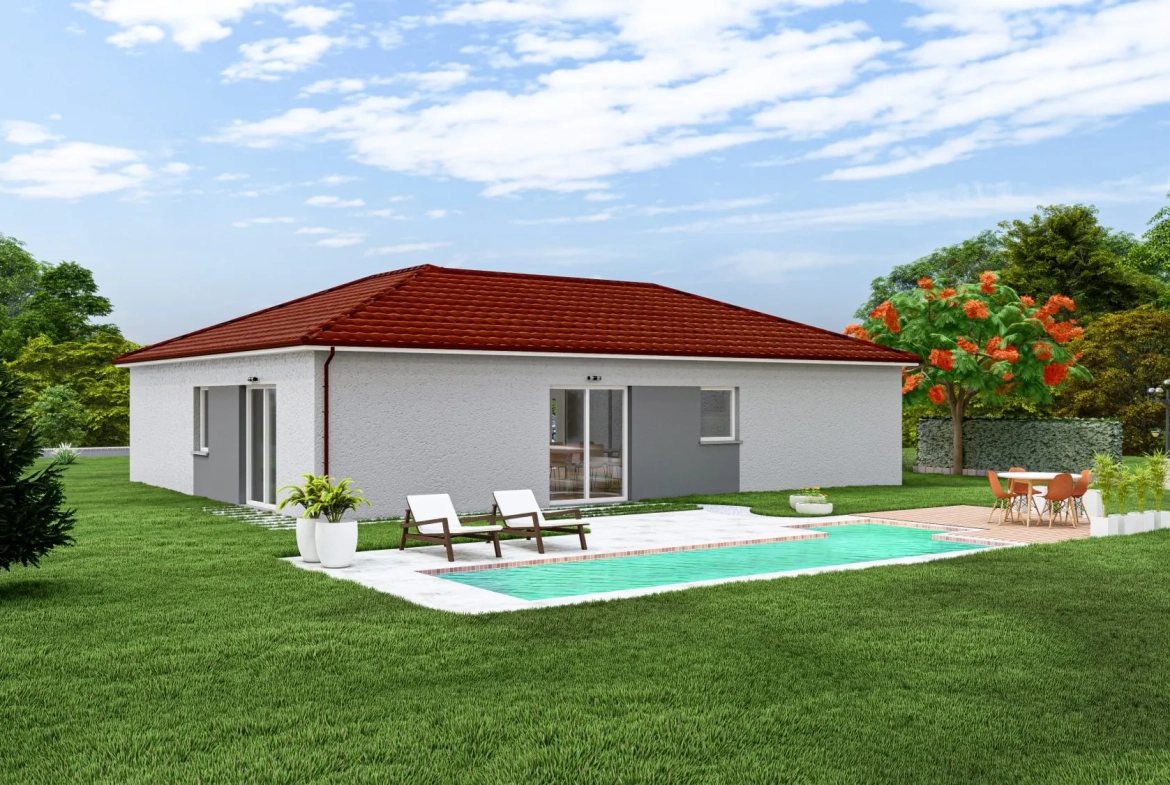 Maison neuve à construire sur mesure à Villiers-sur-Suize – Modèle MACLURA 