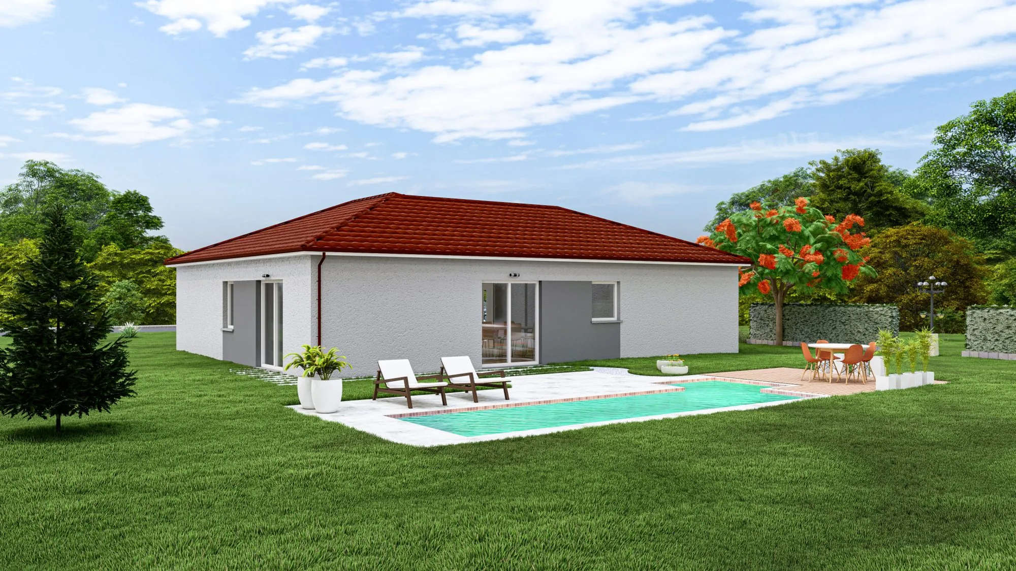Maison neuve à construire sur mesure à Villiers-sur-Suize – Modèle MACLURA 