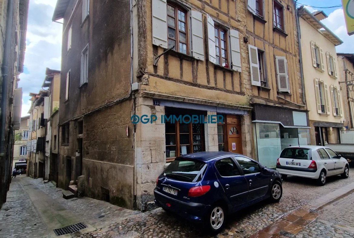 Immeuble de rapport à Villefranche-de-Rouergue - 400 m², rendement élevé 
