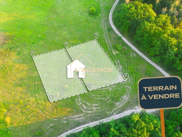 Terrains constructibles à vendre à Nieurlet - 865 m² chacun