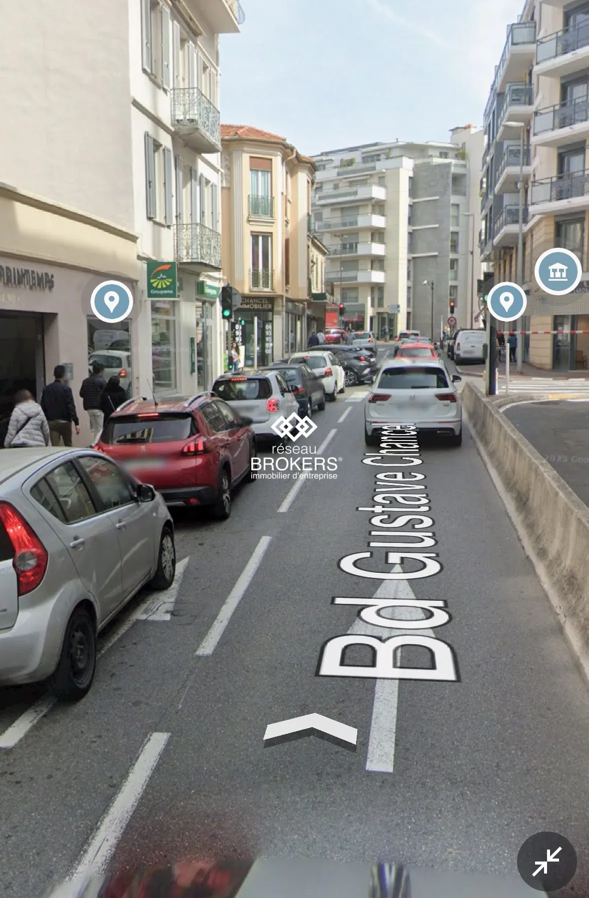 À vendre murs commerciaux à Antibes, opportunité d’investissement rentable en galerie marchande 