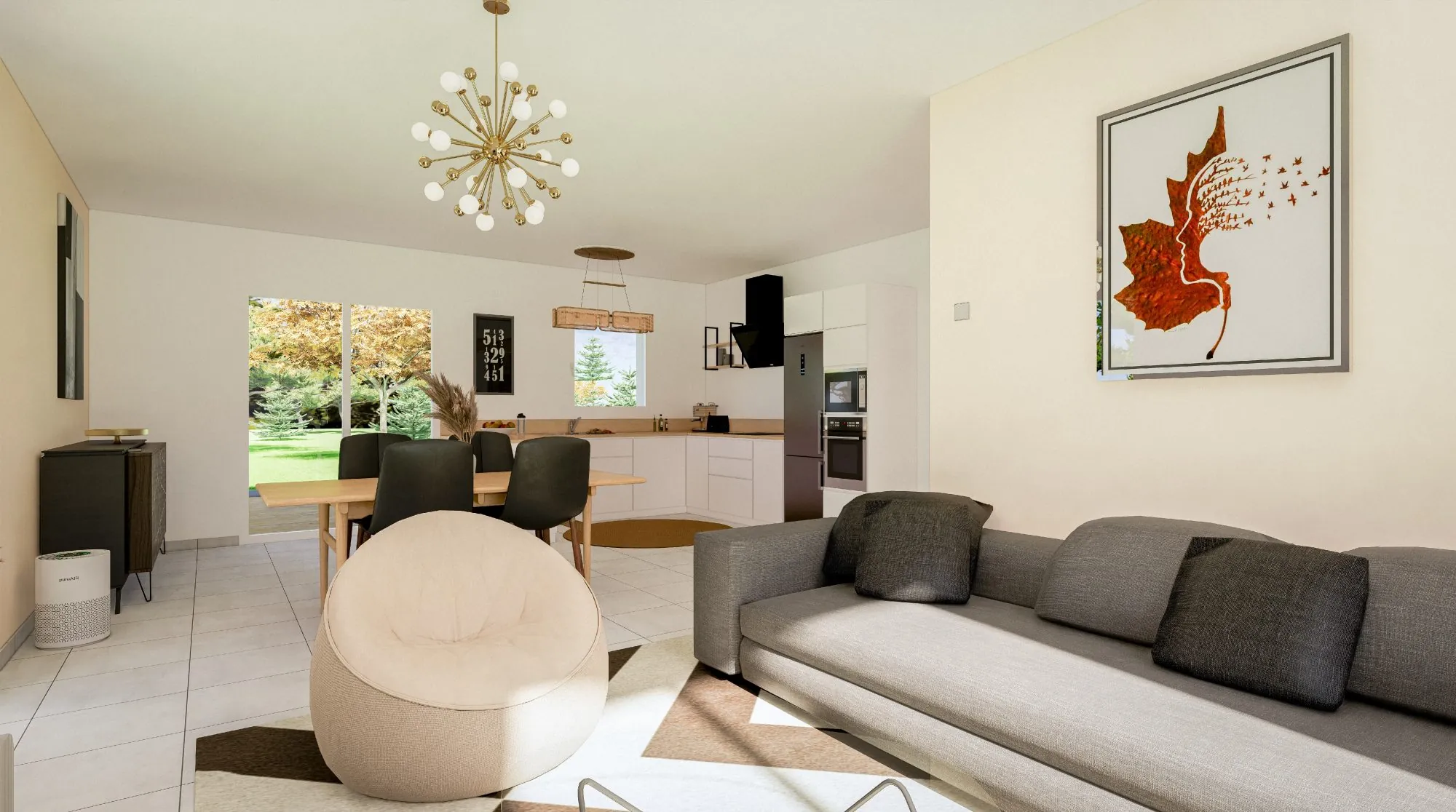 Maison neuve à construire à Contrexéville avec 3 chambres et garage 