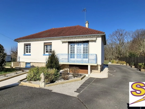 Maison 75 m² avec sous-sol aménagé et double garage à Ferrières-en-Gâtinais