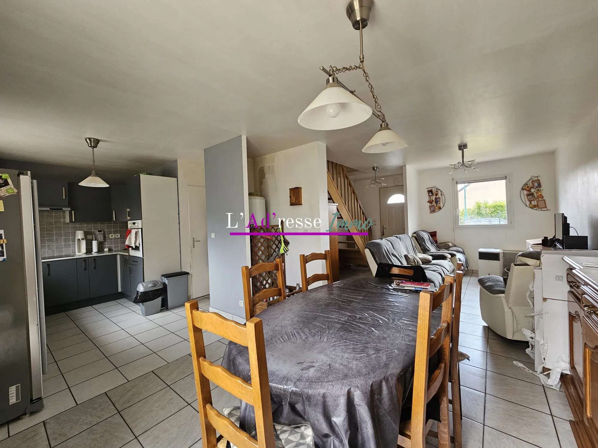 Belle maison contemporaine à vendre à Croisilles avec jardin et garage, faible consommation énergétique 