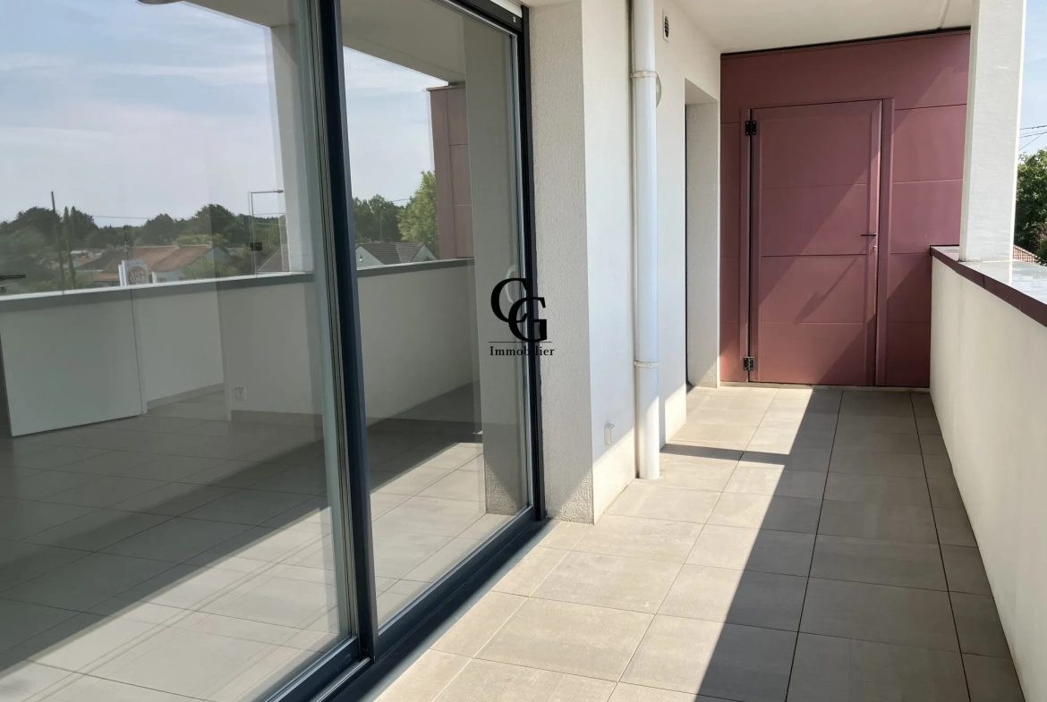 Appartement T2 de 44m² avec balcon à Vertou | Ancienneté 2015, sécurisé 
