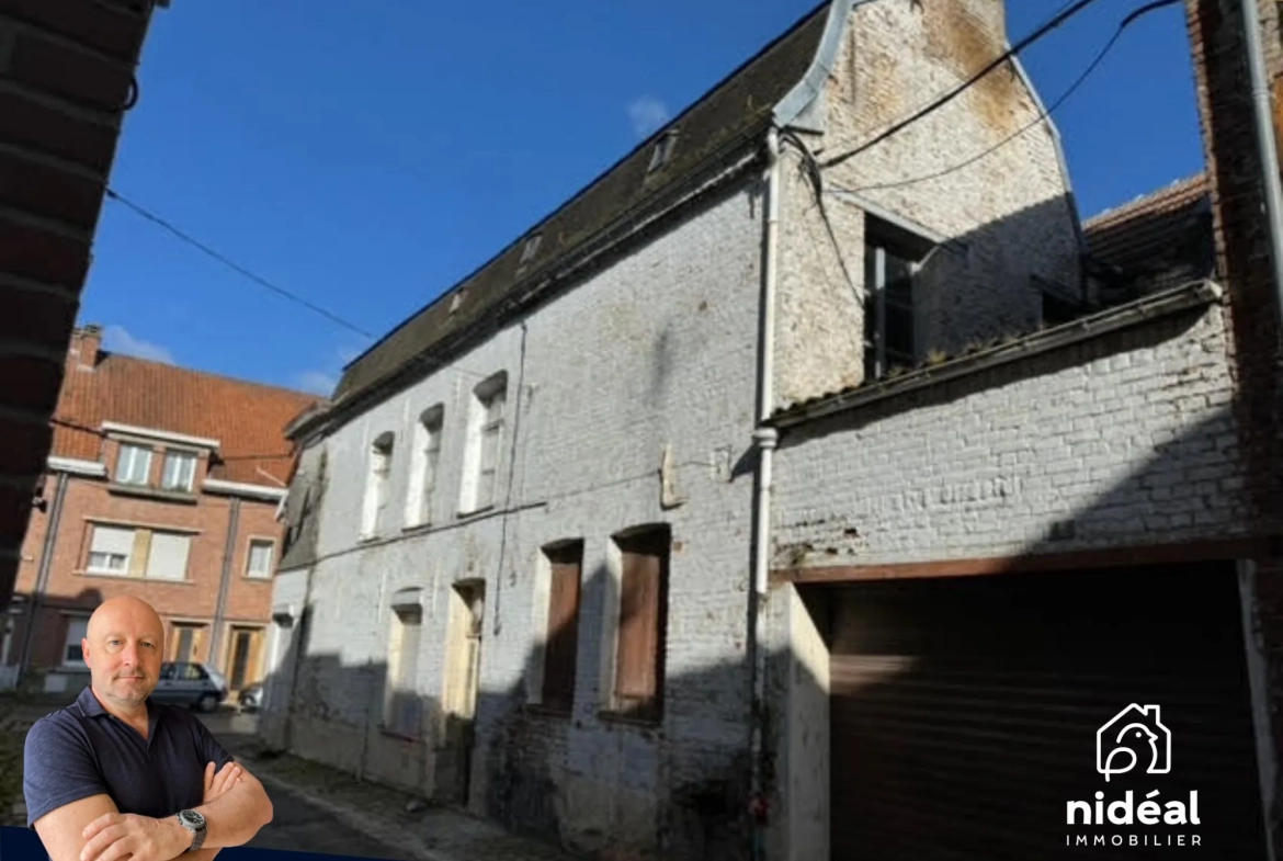 Investissez dans un immeuble de rapport à Le Quesnoy avec 5 logements et fort potentiel locatif 