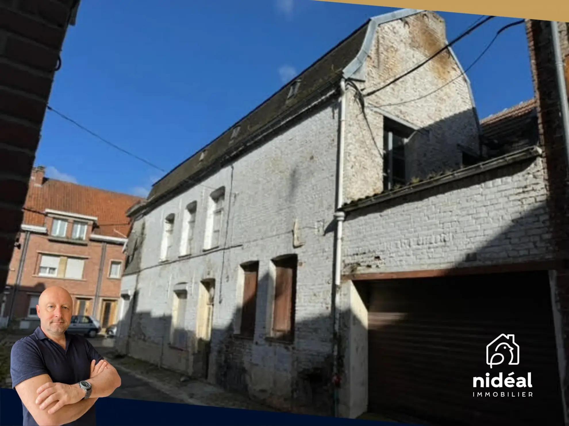 Investissez dans un immeuble de rapport à Le Quesnoy avec 5 logements et fort potentiel locatif 