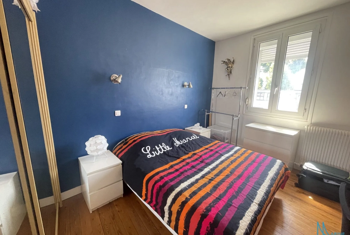 Appartement T3 à vendre au centre-ville de Dieppe avec balcon et cave 