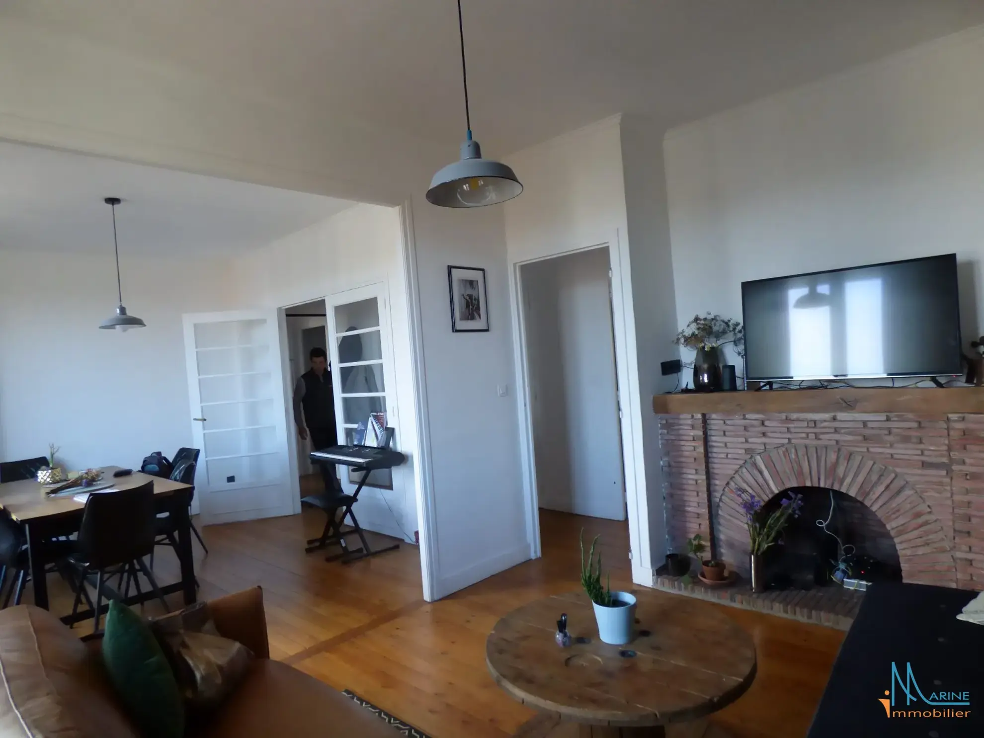 Appartement T3 à vendre au centre-ville de Dieppe avec balcon et cave 