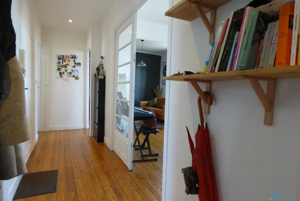 Appartement T3 à vendre au centre-ville de Dieppe avec balcon et cave 