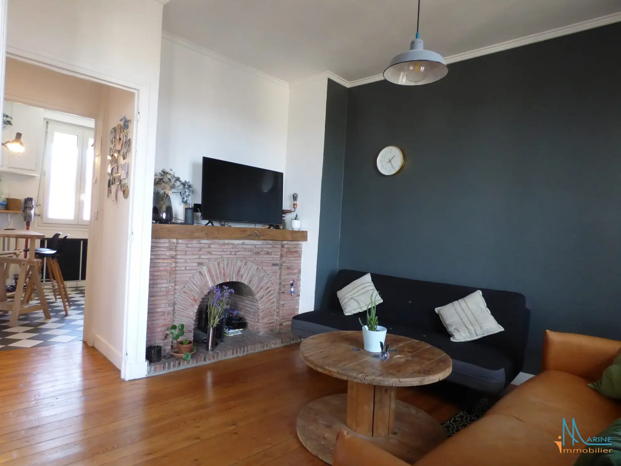 Appartement T3 à vendre au centre-ville de Dieppe avec balcon et cave 
