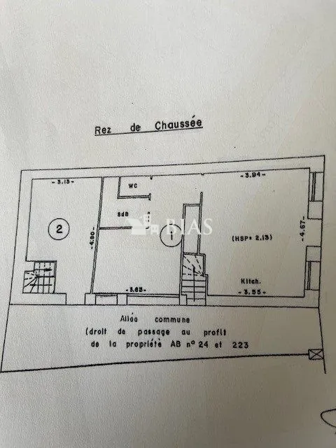 Appartement F2 à vendre à Pont L'Évêque, secteur Rivière-Saint-Sauveur 