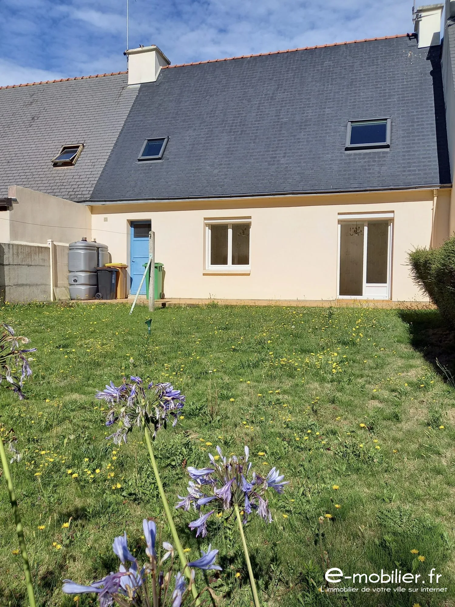 Maison 3 chambres à vendre à Ploufragan près de Saint Brieuc - Calme et jardin exposé sud 
