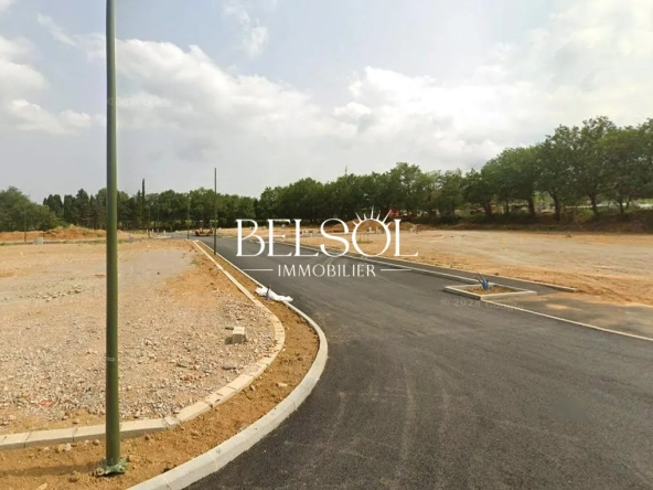 Terrain constructible à Thuir de 338 m² avec projet clé en main pour maison contemporaine