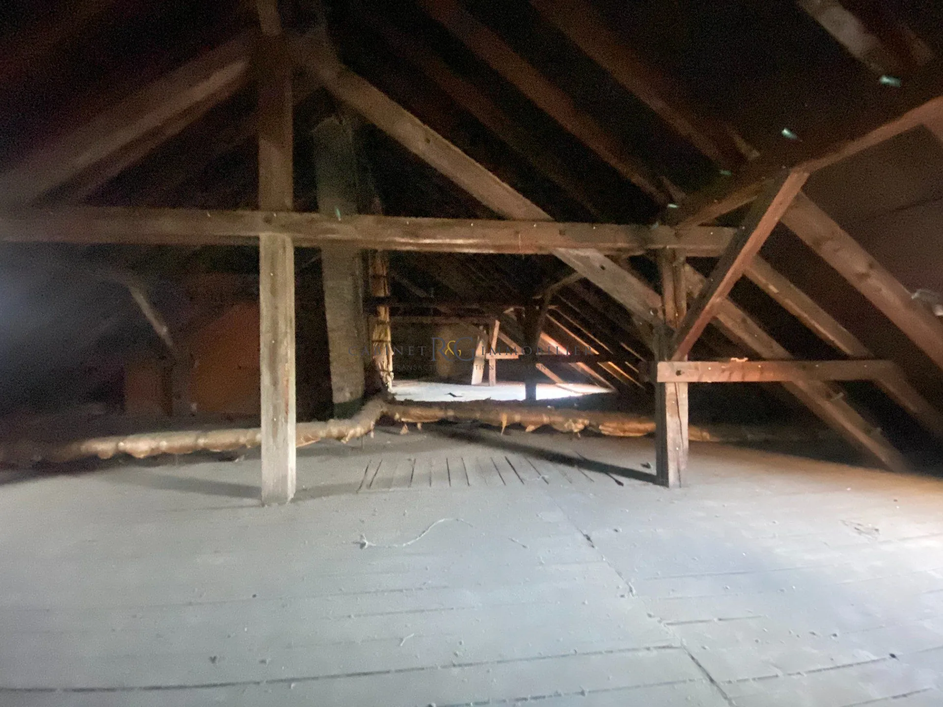 Combles à aménager à Metz – Projet d’appartement en dernier étage 