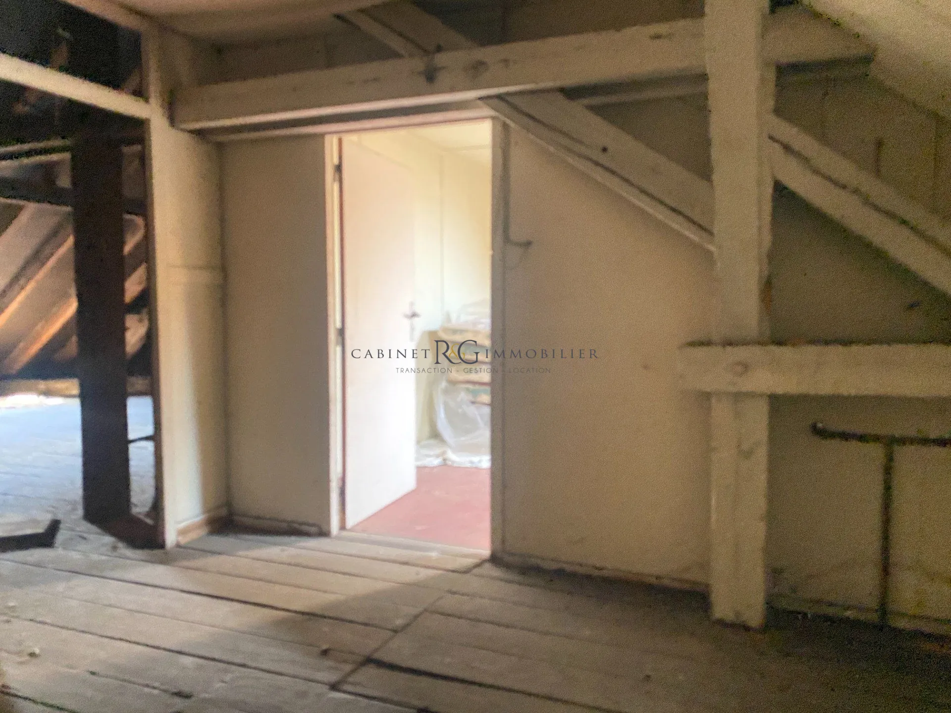 Combles à aménager à Metz – Projet d’appartement en dernier étage 