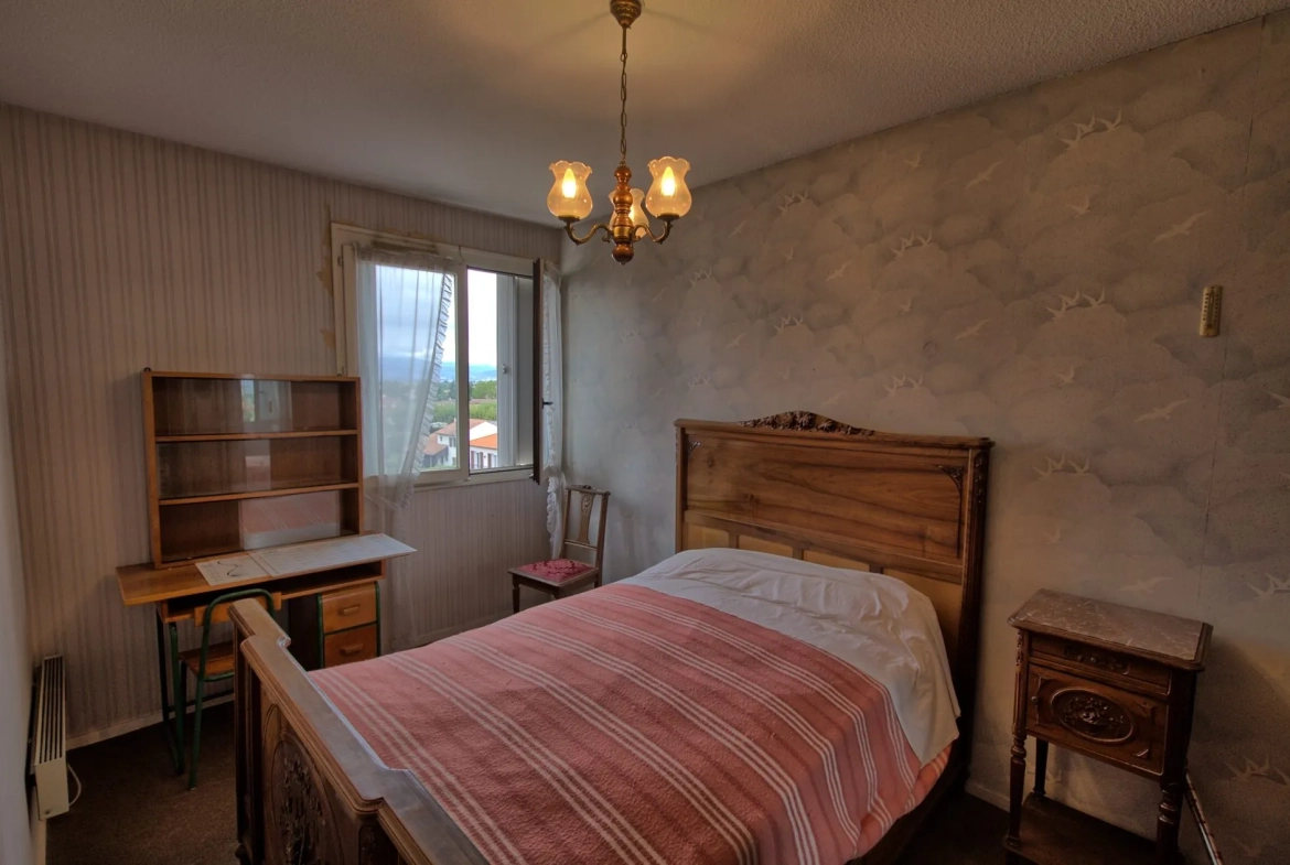 Appartement T3 avec vue dégagée, parking sécurisé à Cournon-d'Auvergne 