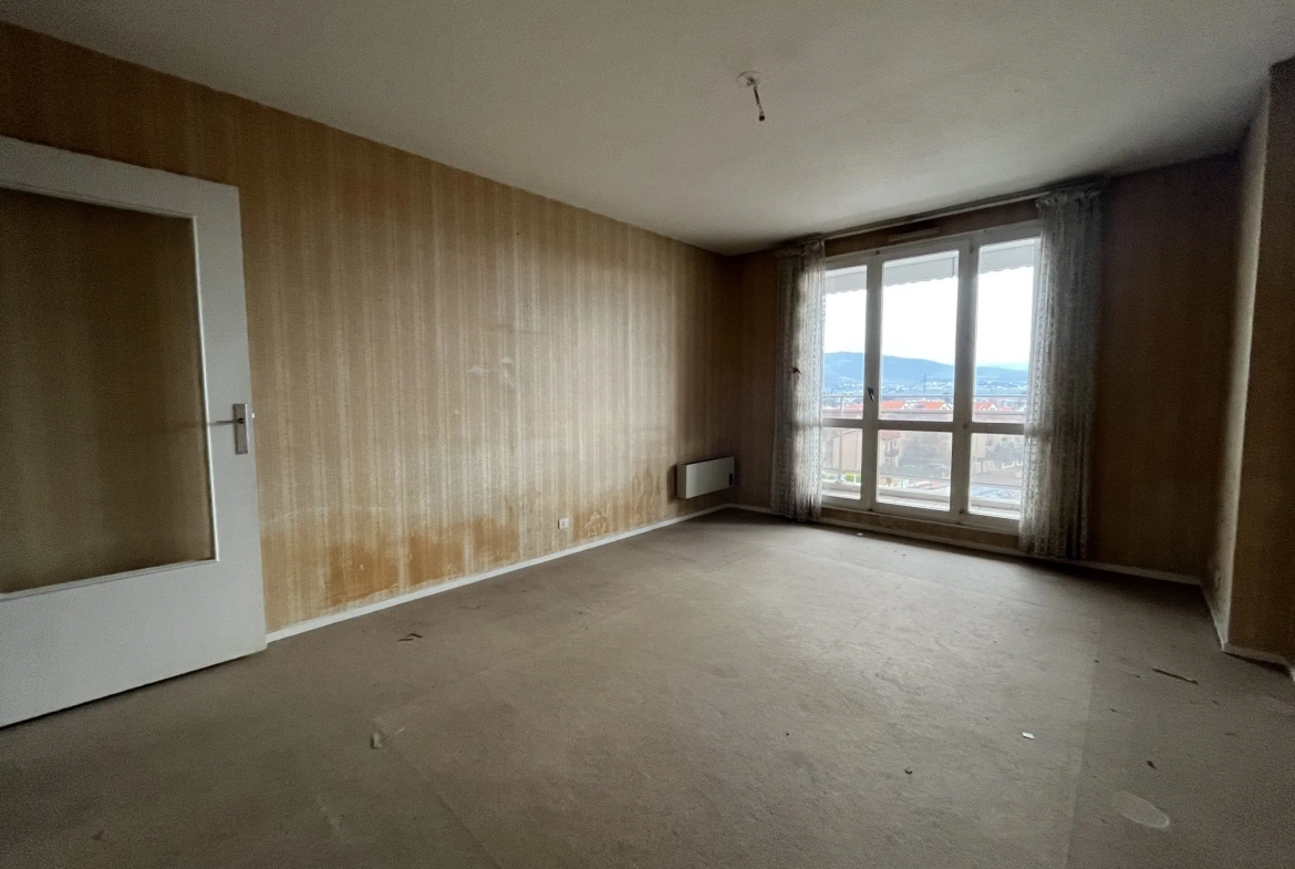 Appartement T3 avec vue dégagée, parking sécurisé à Cournon-d'Auvergne 