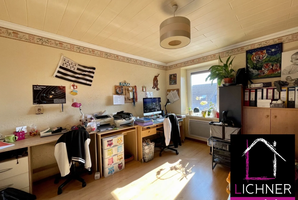 Bel appartement T4 de 92 m² avec jardin et garage à Wiesviller 
