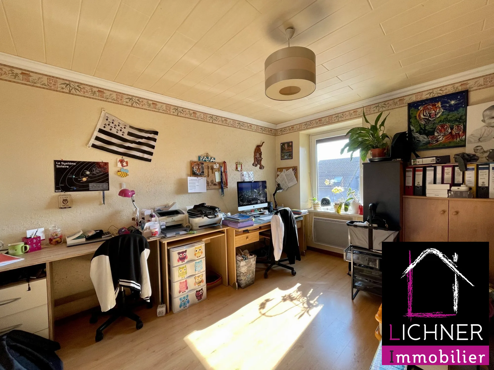 Bel appartement T4 de 92 m² avec jardin et garage à Wiesviller 