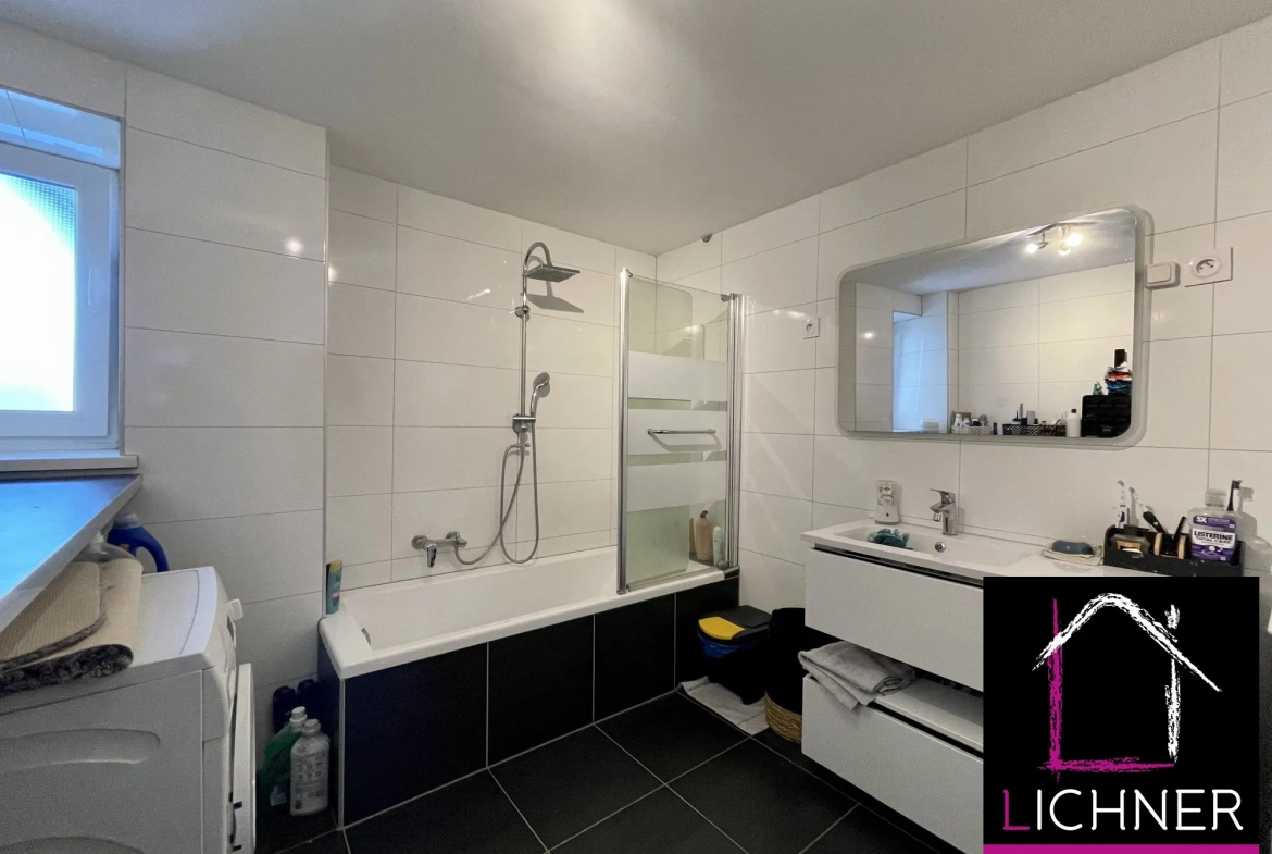 Bel appartement T4 de 92 m² avec jardin et garage à Wiesviller 