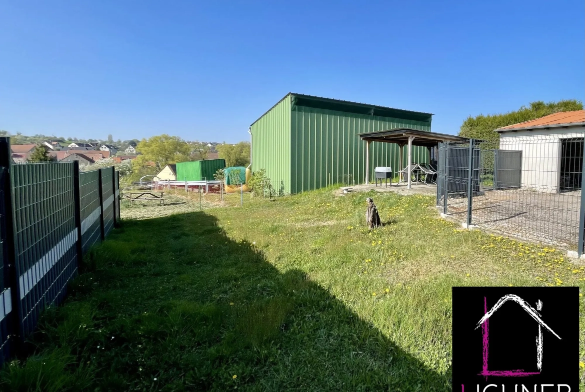 Bel appartement T4 de 92 m² avec jardin et garage à Wiesviller 