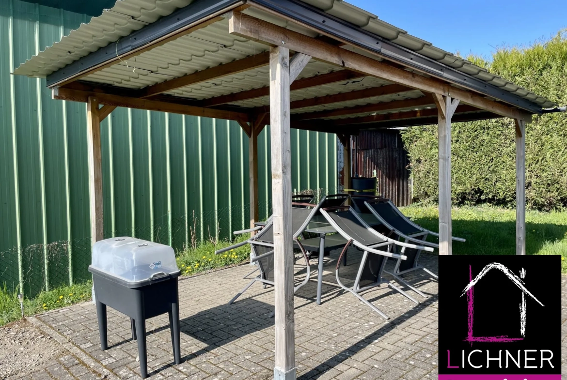 Bel appartement T4 de 92 m² avec jardin et garage à Wiesviller 