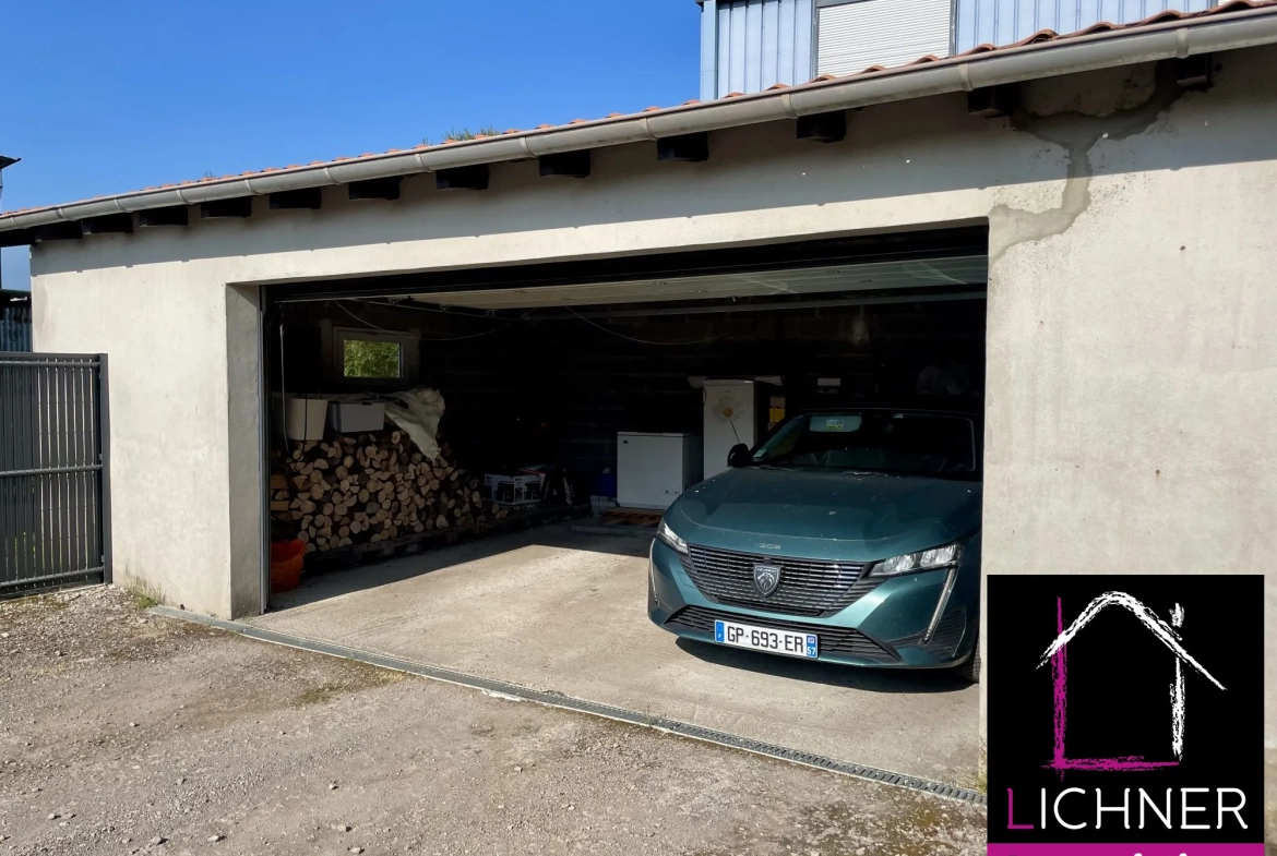 Bel appartement T4 de 92 m² avec jardin et garage à Wiesviller 