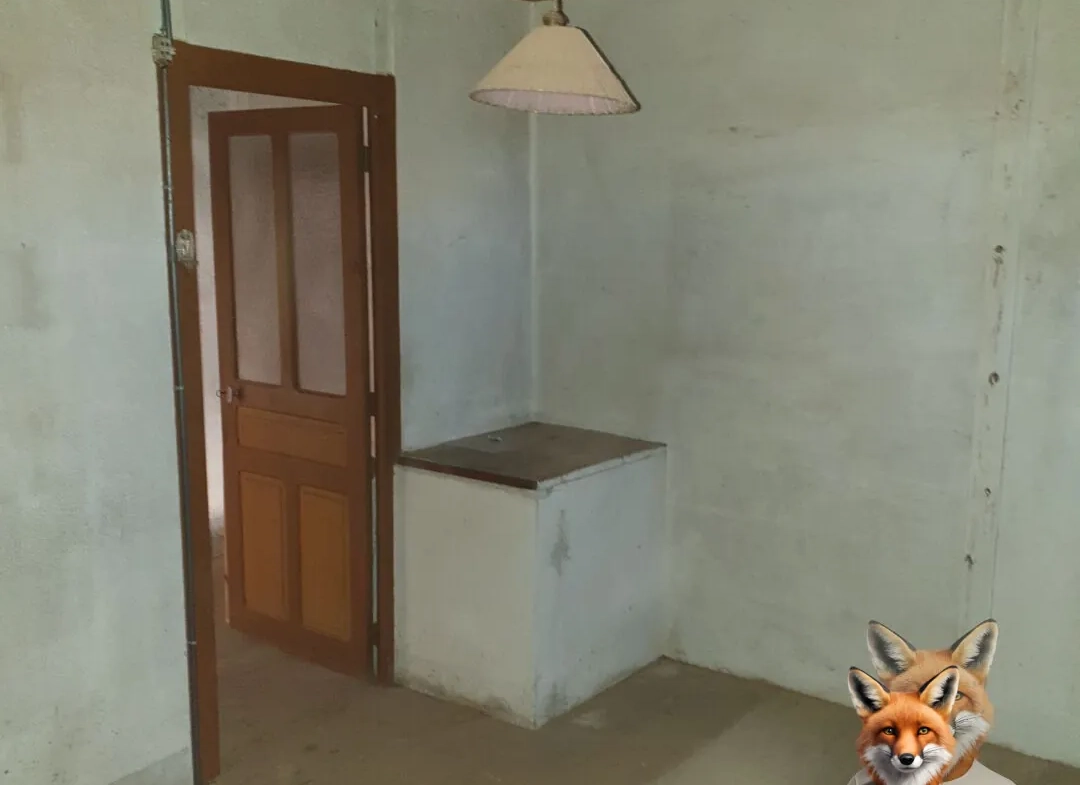 Petite maison de bourg à rénover avec garage à Bellevue-la-Montagne 