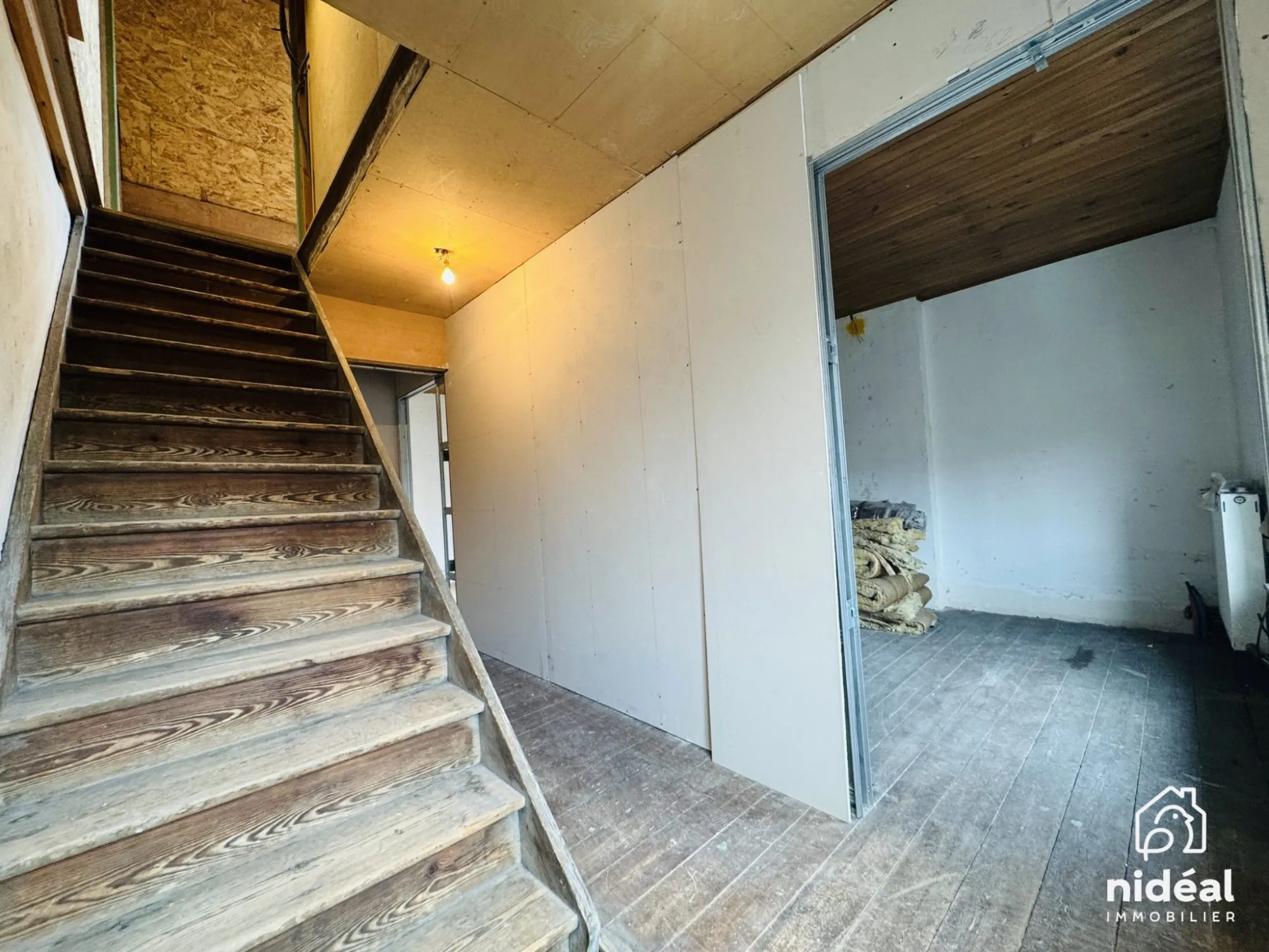 Maison à vendre à Marpent proche de la frontière belge avec grand potentiel de rénovation 