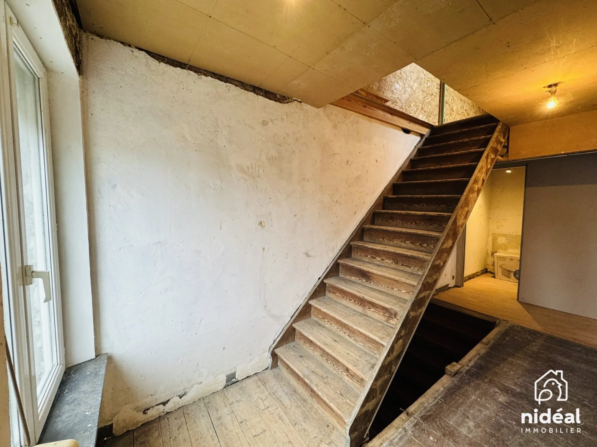 Maison à vendre à Marpent proche de la frontière belge avec grand potentiel de rénovation 