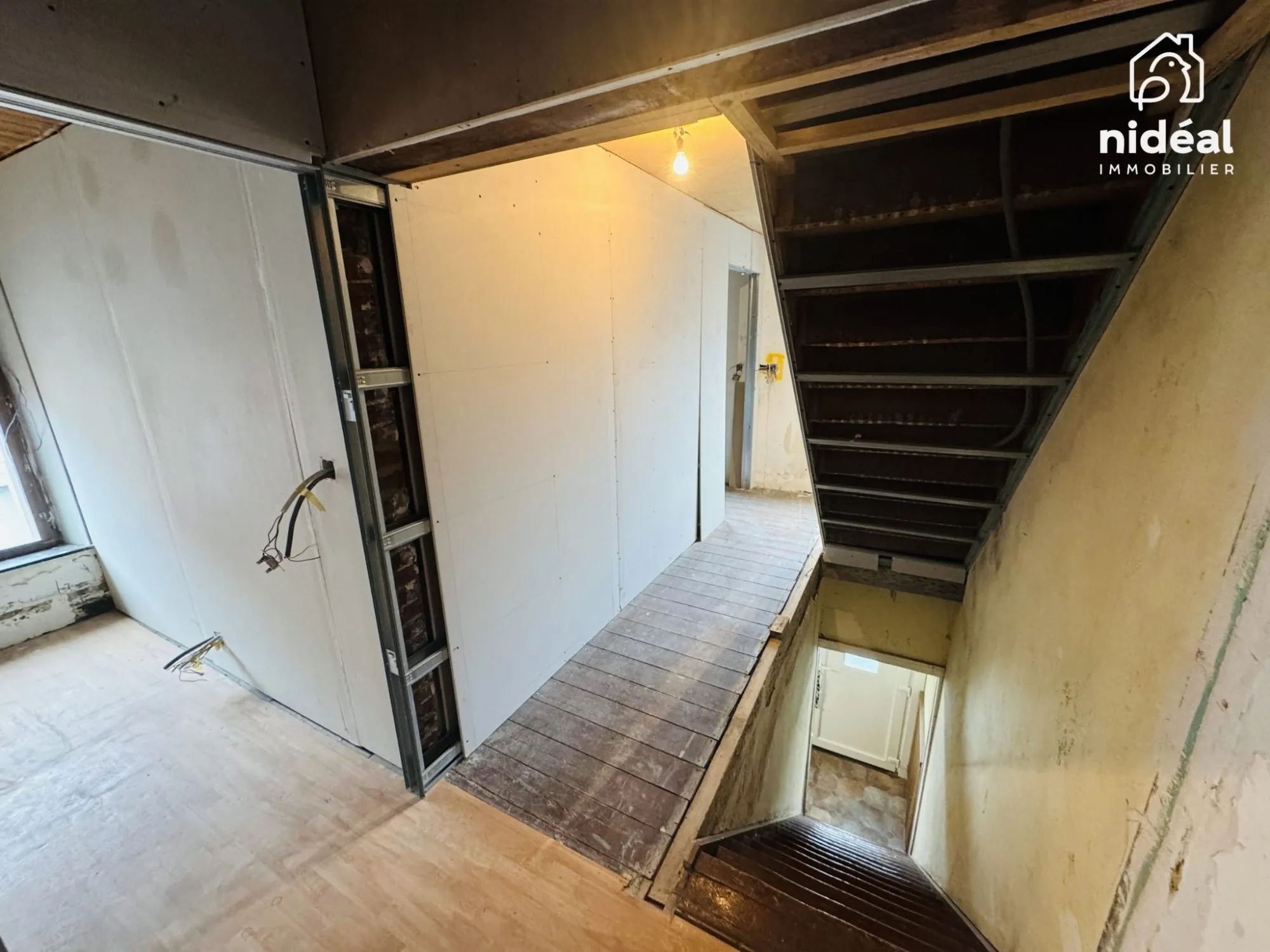 Maison à vendre à Marpent proche de la frontière belge avec grand potentiel de rénovation 