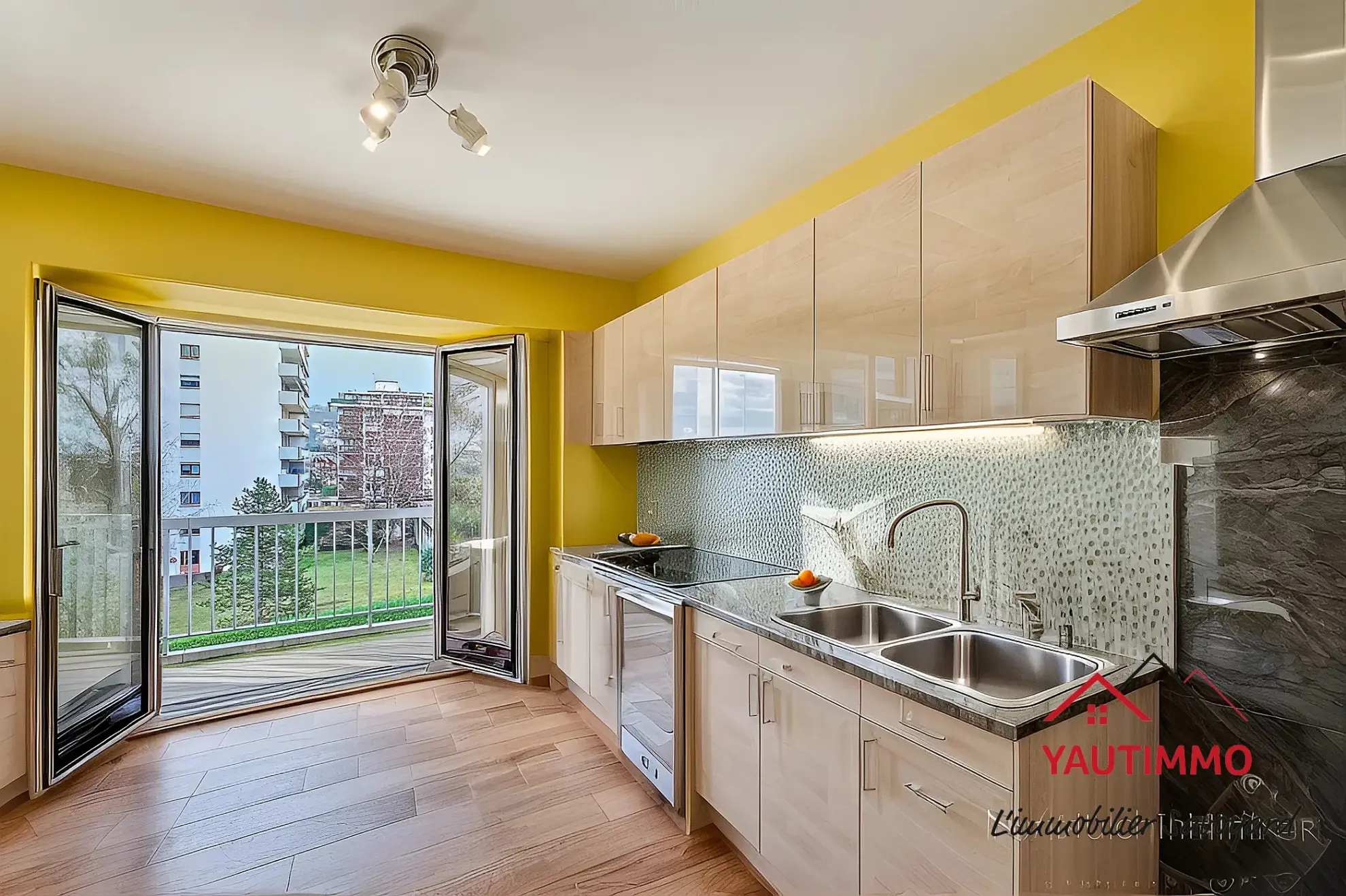 Appartement T3 spacieux de 78 m² avec balcons, parking et cave à Annemasse 