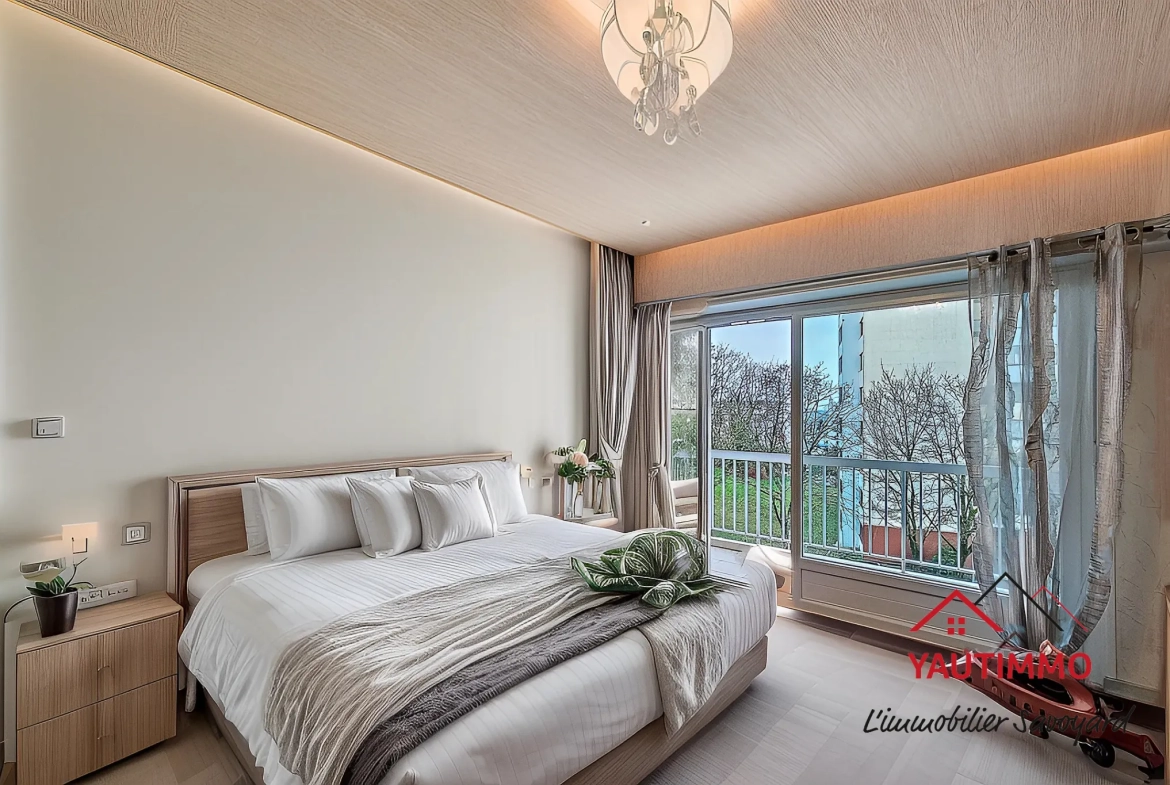Appartement T3 spacieux de 78 m² avec balcons, parking et cave à Annemasse 