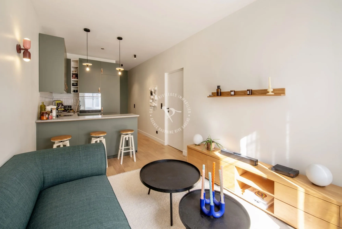 Appartement T2 lumineux de 33 m² à Viarme, Nantes 