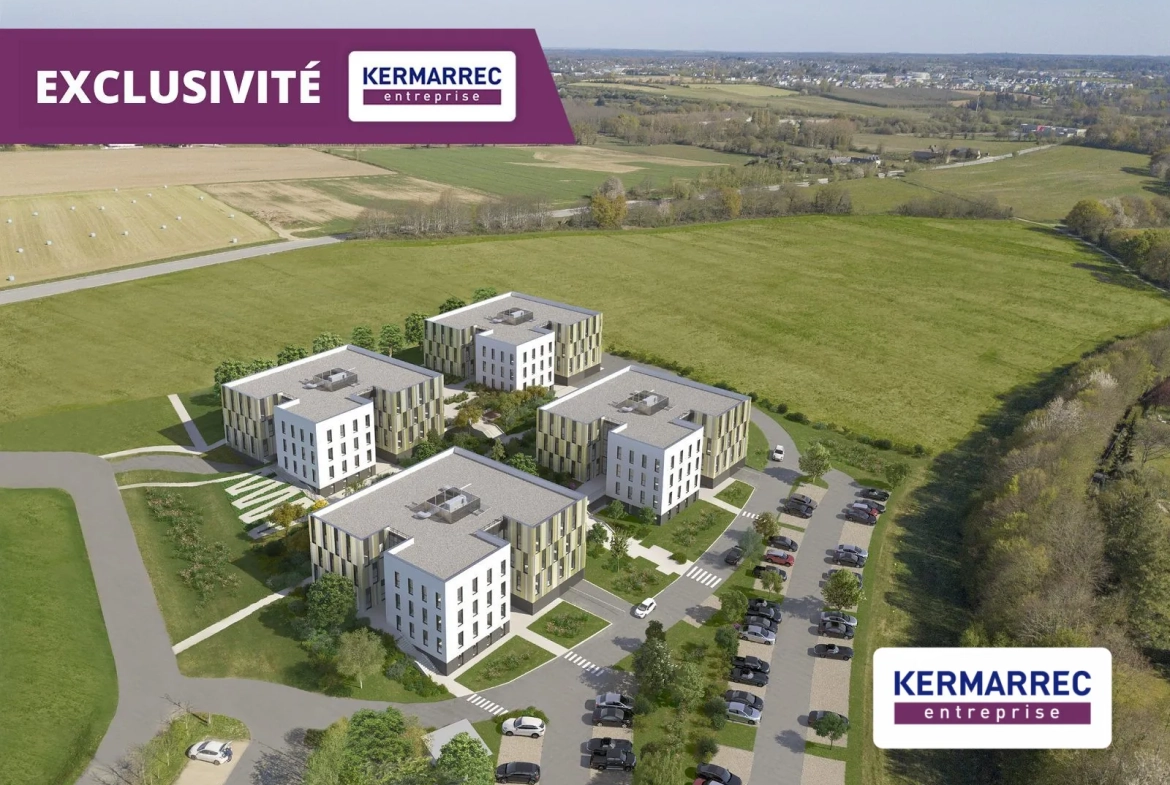 Bureaux neufs 'GREENZ' à Rennes – Espaces modulables en intra-rocade 