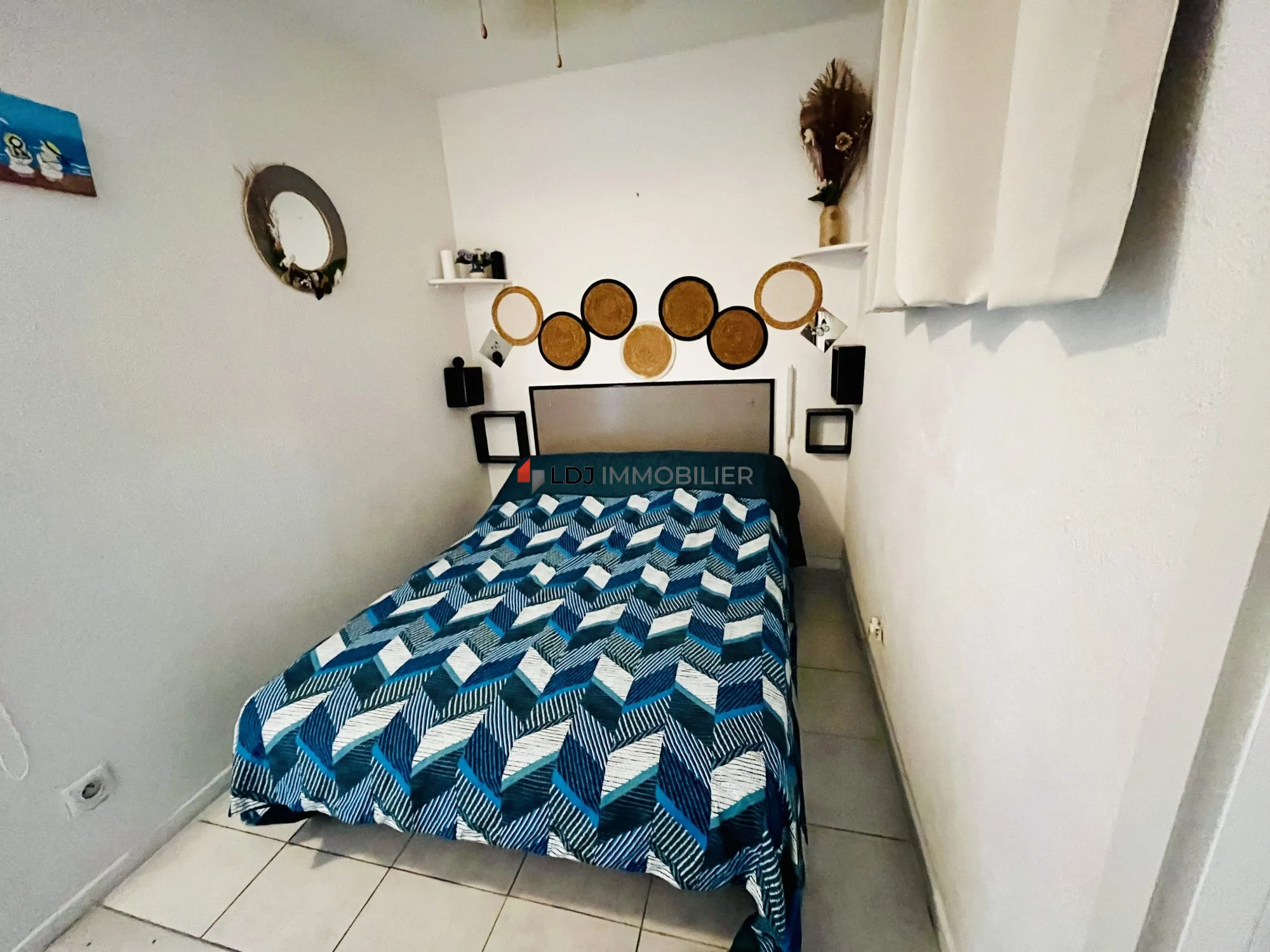 Studio cabine face mer au Barcarès - 27 m² avec loggia et accès plage 