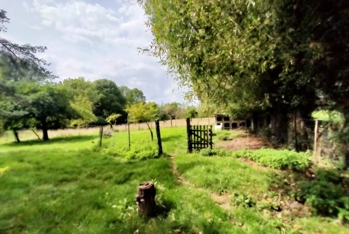 Maison à rénover avec dépendance et grand terrain à Mézidon-Canon 