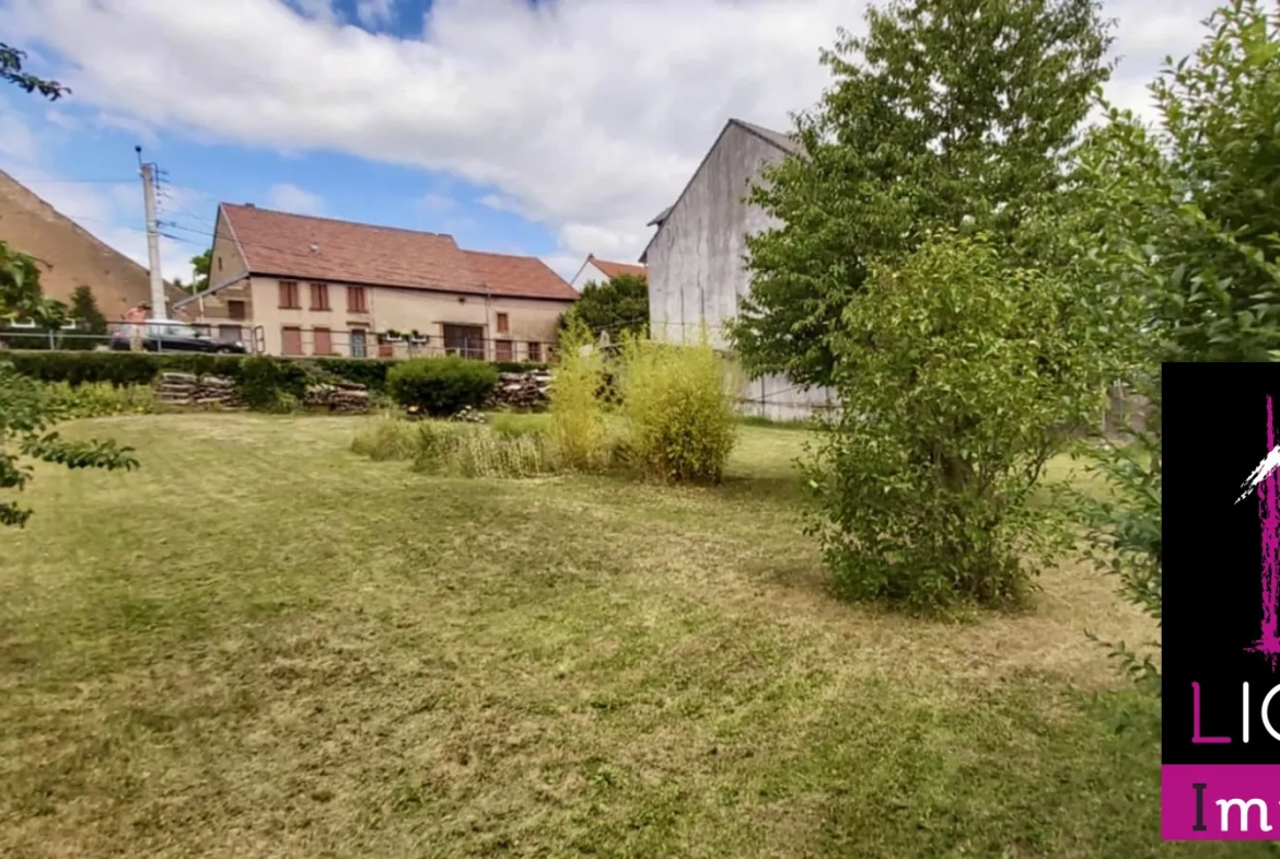 Terrain constructible de 6,65 ares à Bousbach, proche Forbach 