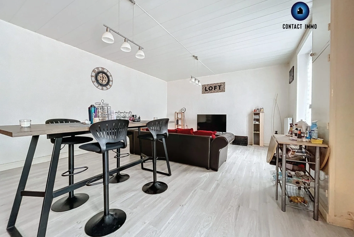 Appartement traversant lumineux à Brive-la-Gaillarde proche centre-ville 