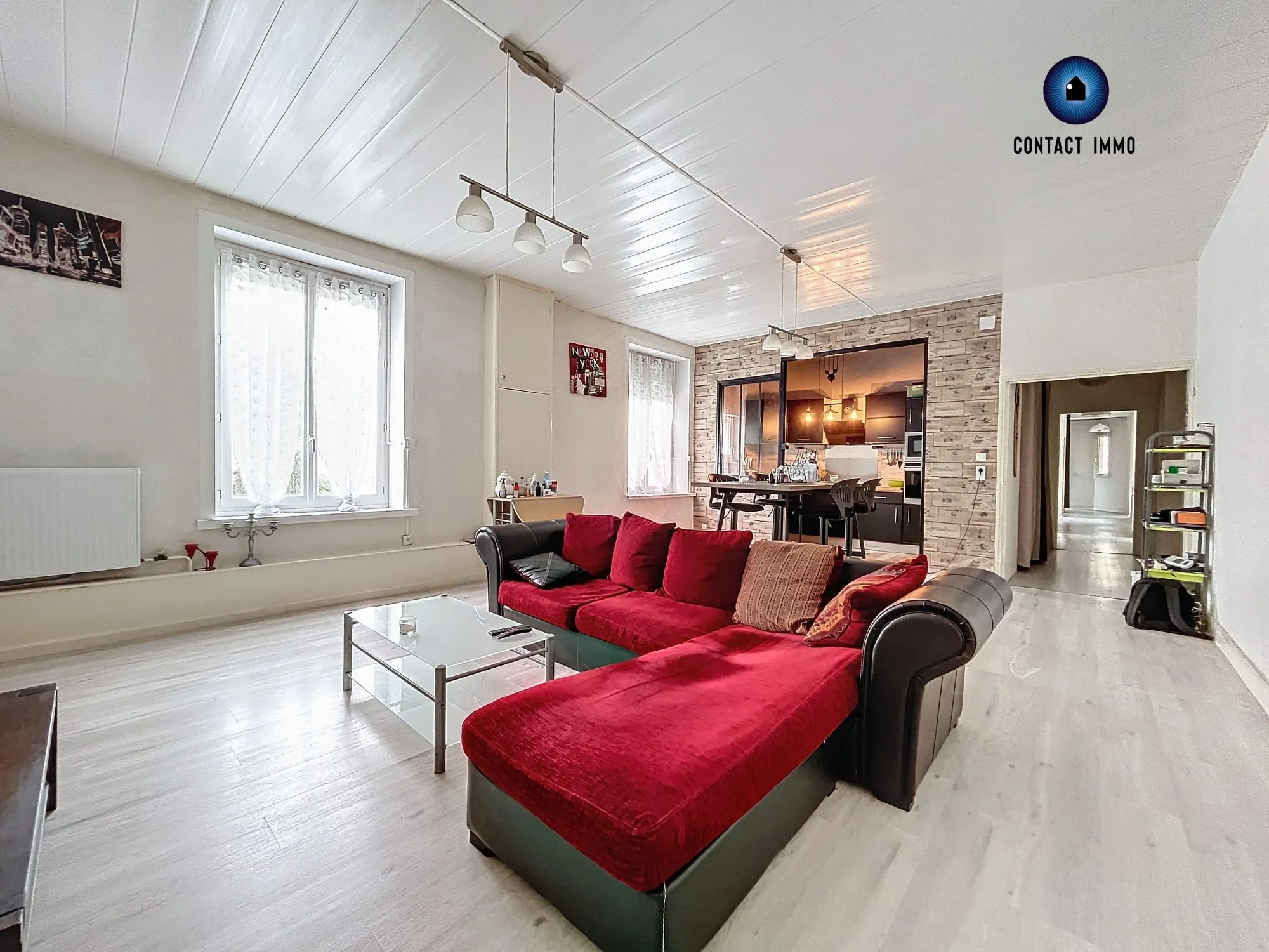 Appartement traversant lumineux à Brive-la-Gaillarde proche centre-ville 