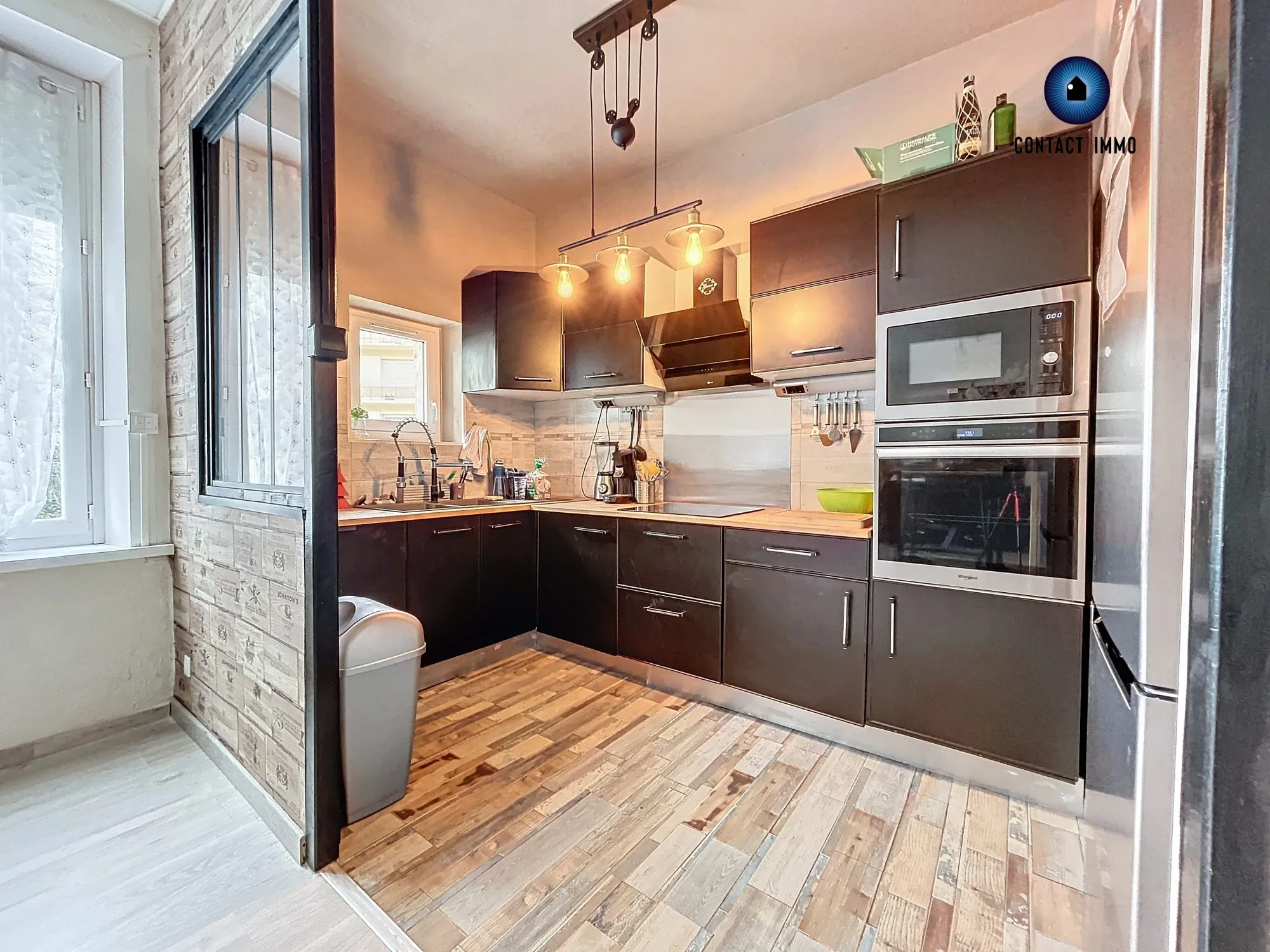 Appartement traversant lumineux à Brive-la-Gaillarde proche centre-ville 