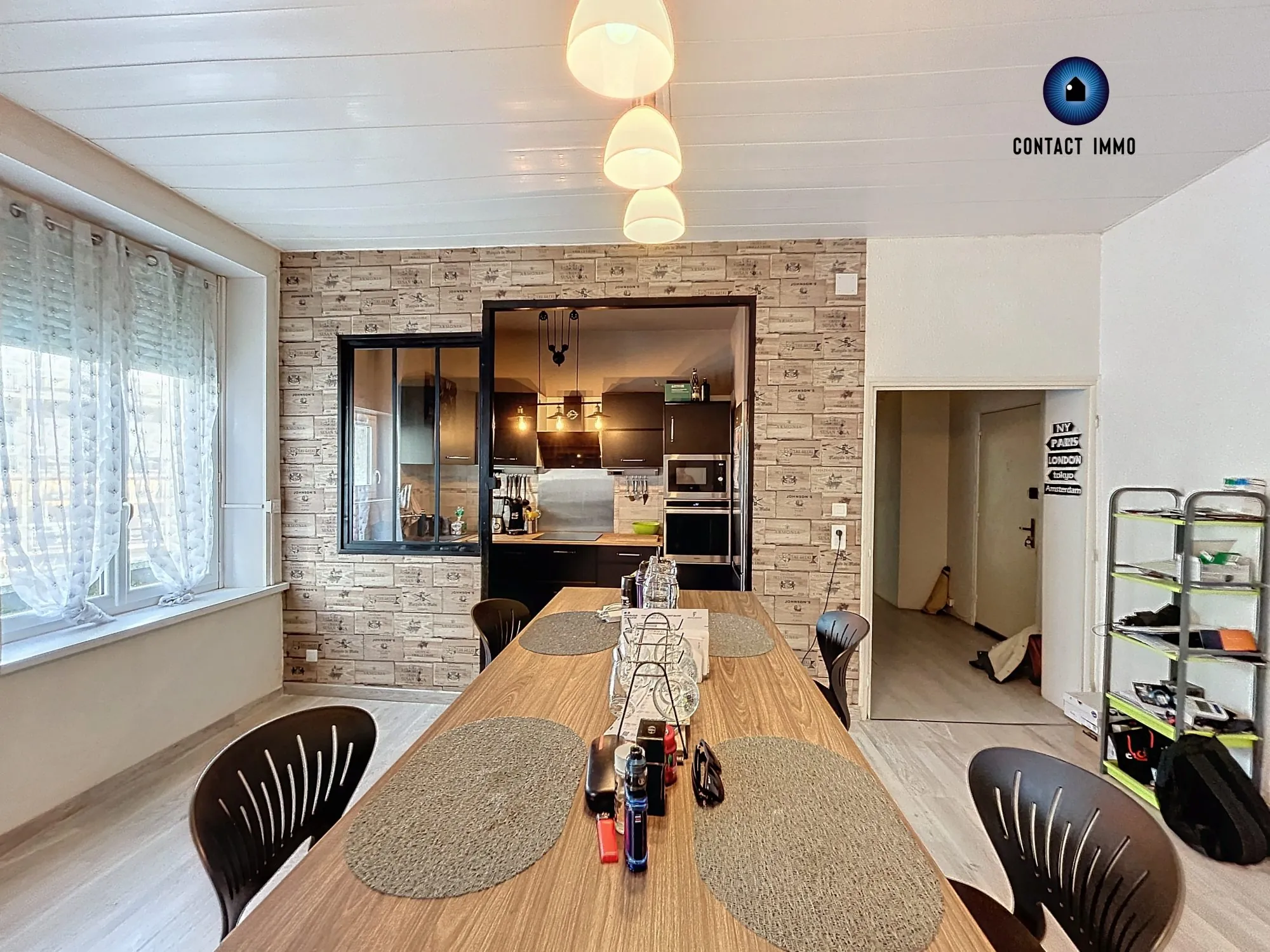 Appartement traversant lumineux à Brive-la-Gaillarde proche centre-ville 
