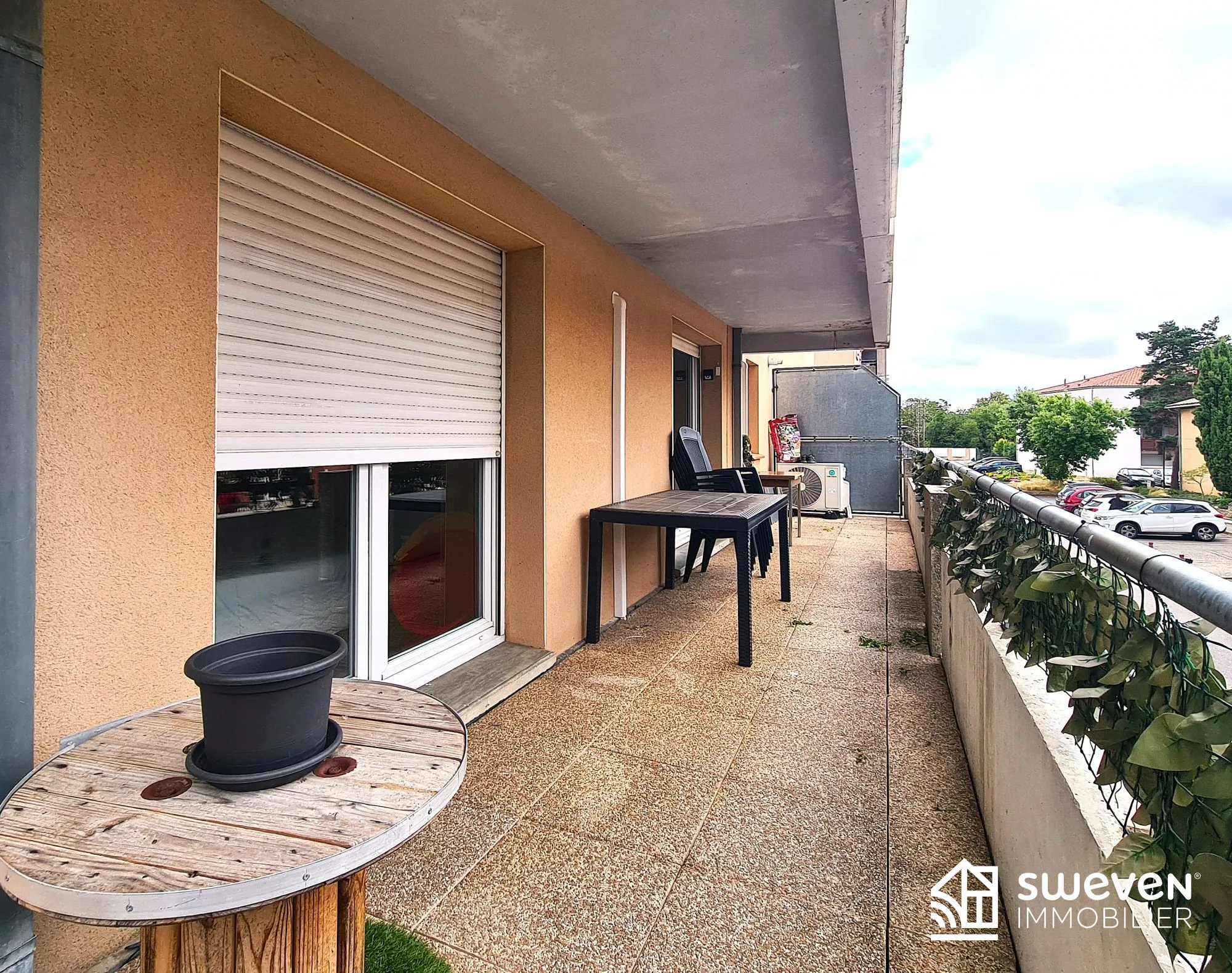 Appartement T3 lumineux de 74 m² avec terrasse à Frouzins 