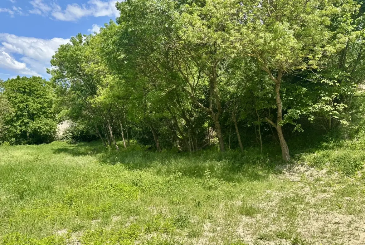 Terrain constructible de 1800 m² à Colonzelle proche Grignan 