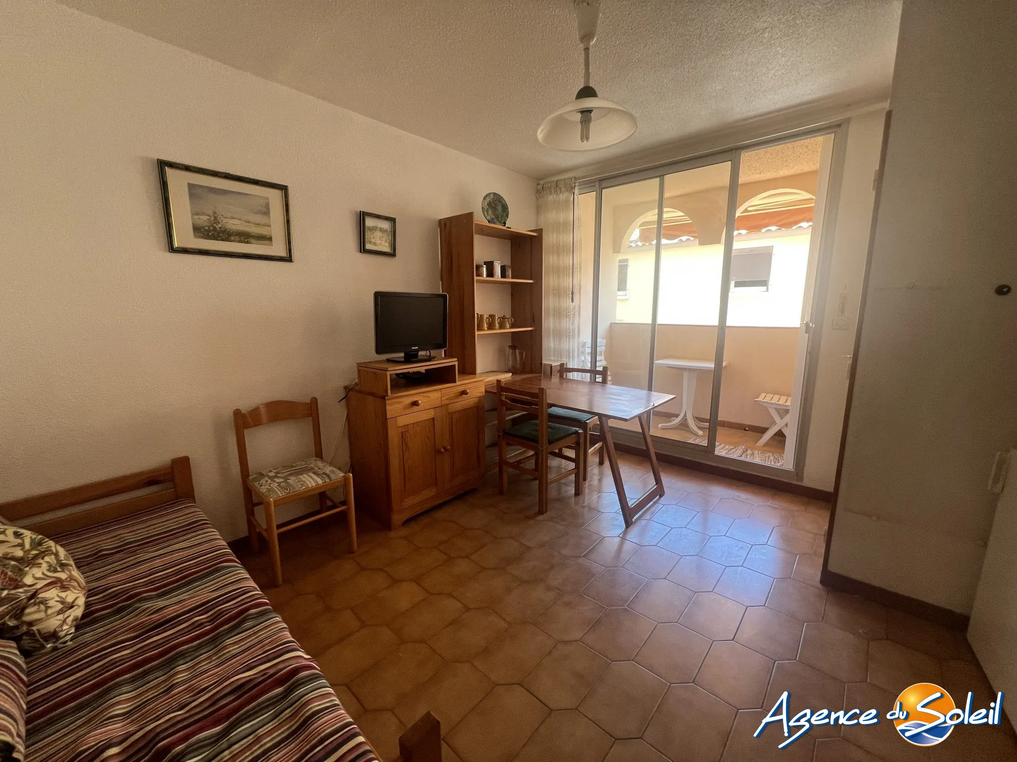 Studio cabine à vendre à Valras-Plage à 100m de la plage 